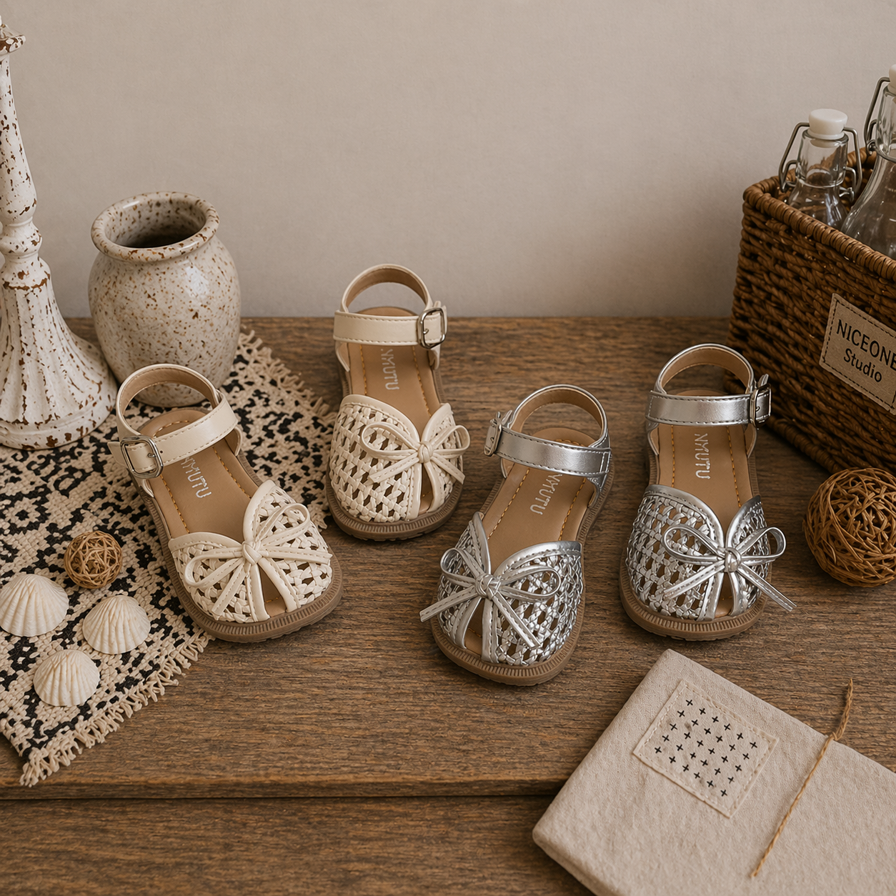 Nu pied Fille BEIGE